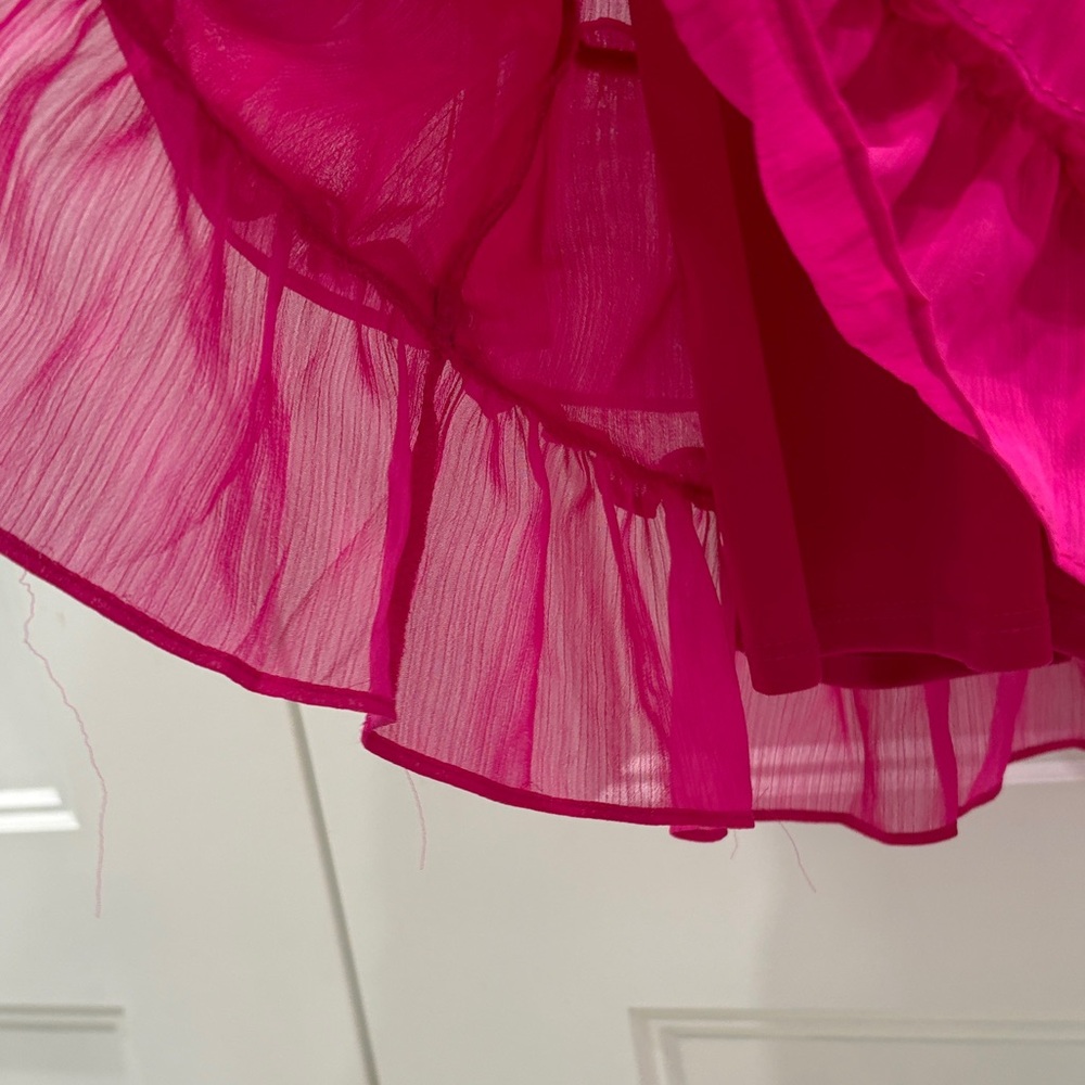 MSK Fuchsia Ruffle Detail Dress - Picture 9 of 10